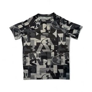 Under Armour Black and Gray HeatGear Top
